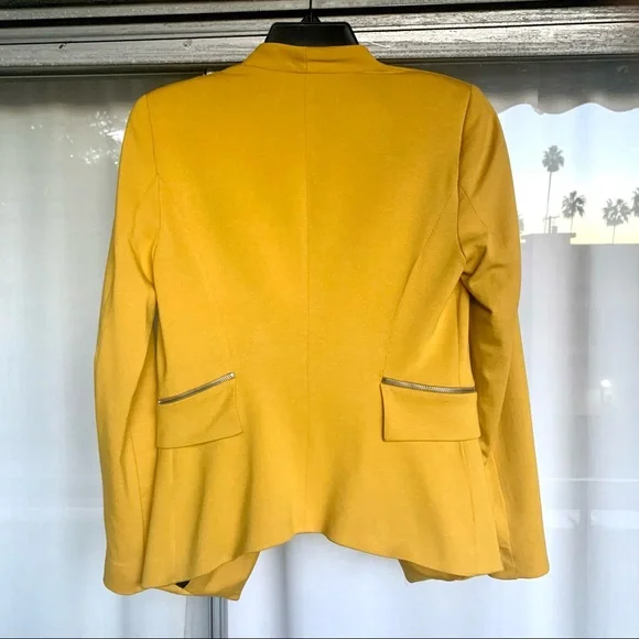Zara Yellow Blazer - Picture 6 of 8